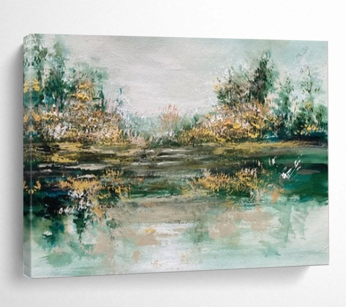 “Neutral - Toned Abstract Horizon” - Subtle - Textures Painting On Canvas PT1532
