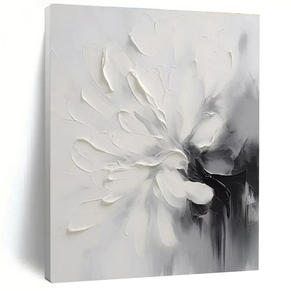 An In-Depth Analysis of a Textured Floral Abstract