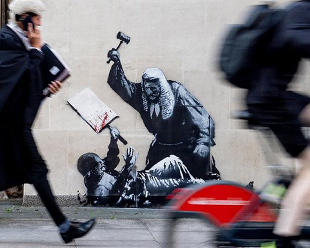 Banksy's Provocative Mural at the Royal Courts of Justice: Art, Authority, and Activism in September 2025