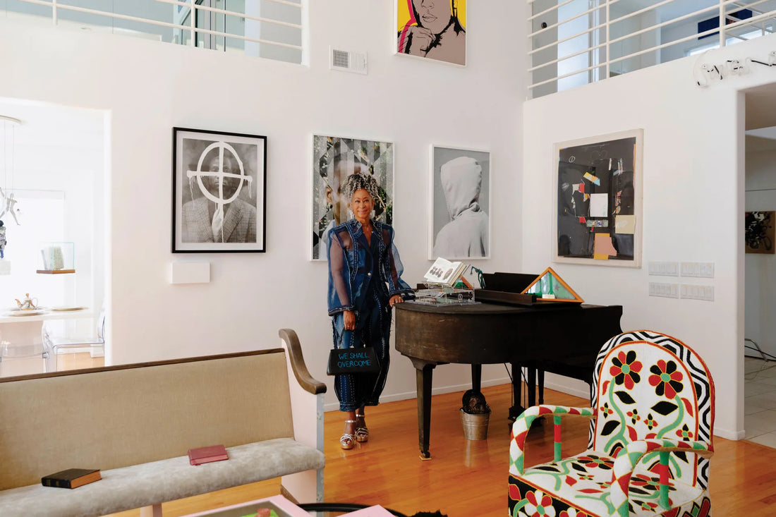 Exploring the Vibrant World of V. Joy Simmons: A Collector Championing Black Artists and Artists of Color