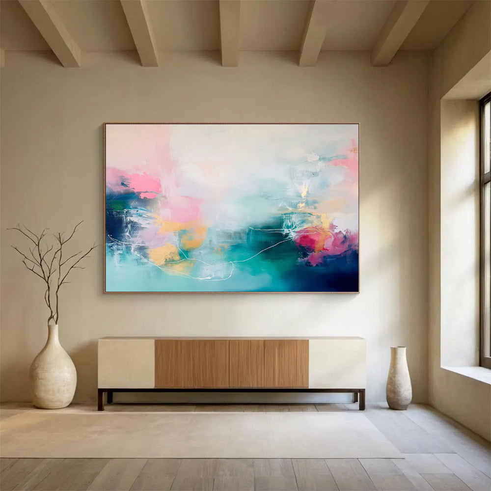Blue Abstract Art: A Journey into Depth, Emotion, and Infinite Expression