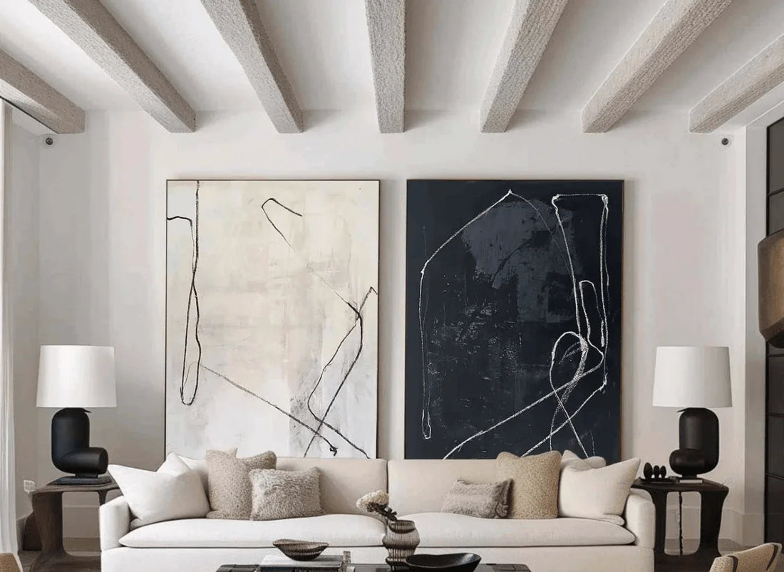 Large Black and White Wall Art for Living Room Over Sofa: The Complete Guide to Creating a Powerful Focal Point