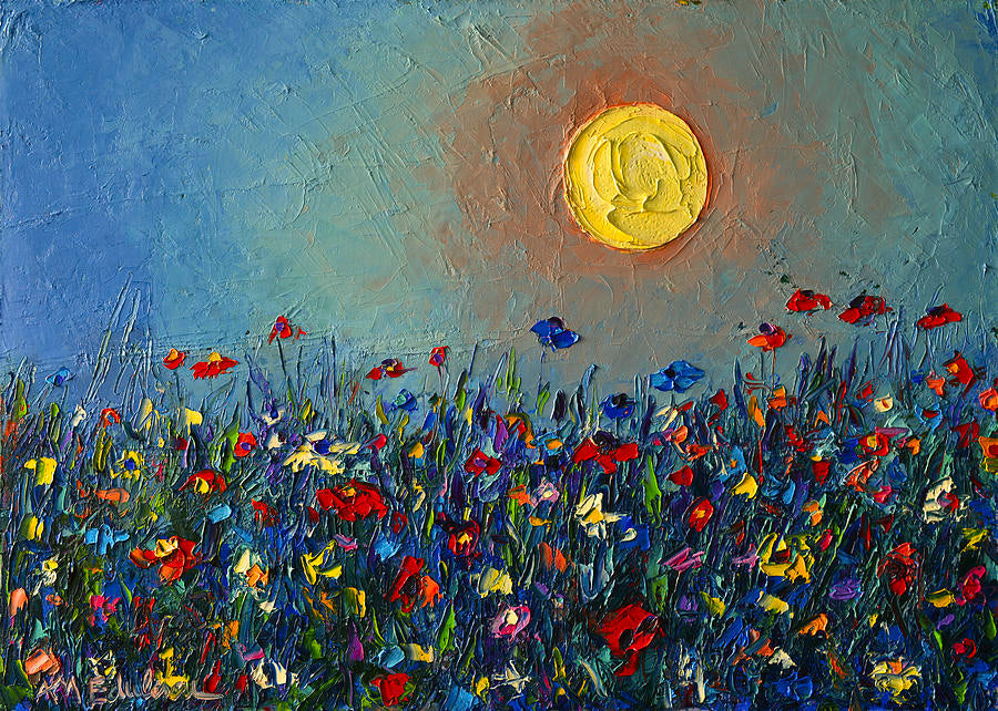 Compact and Colorful Palette Knife Creations: A Curated Art Gallery