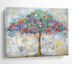 “Teal - Toned Abstract Strokes” - Acrylic Painting, Abstract PT1598