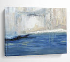 “Waterfall Abstract” - Nature - inspired Landscape Painting On Canvas DKS402