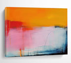 “Bold Color Gradient” - Abstract Color - Gradient Painting On Canvas DKS499