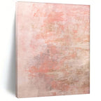 “Blush - Toned Subtle Abstract” - Abstract Minimalist Painting On Canvas PS0016