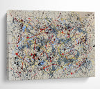 “Colorful Drip Art Extravaganza” - Pollock - Inspired Abstract Painting On Canvas PT1589