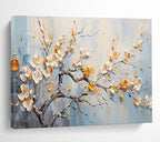 “3D Blossom Tree” - Sculptural Floral Painting On Canvas PT202