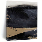 “Textured Gray Abstraction” - Light & Dark Gray Layers with Dripping Effects Painting On Canvas DS203