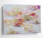 “Pastel - Toned Abstract Clouds” - Dreamy Abstract Painting On Canvas PT1582