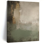 Muted Tones with Blended Textures "Soft Blends" Abstract Painting On Canvas PS1362