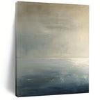 “Soft Tones Abstract” - Subtle Abstract Painting On Canvas DS299