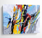 “Color - Explosion Abstract” Abstract Painting On Canvas DKS165