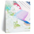 “Colorful Abstract Swirls” - Vibrant Hues & Flowing Strokes Painting On Canvas DS149