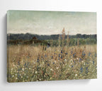 “Tranquil Wildflower Meadow” - Impressionistic Oil Painting on Canvas PT1486