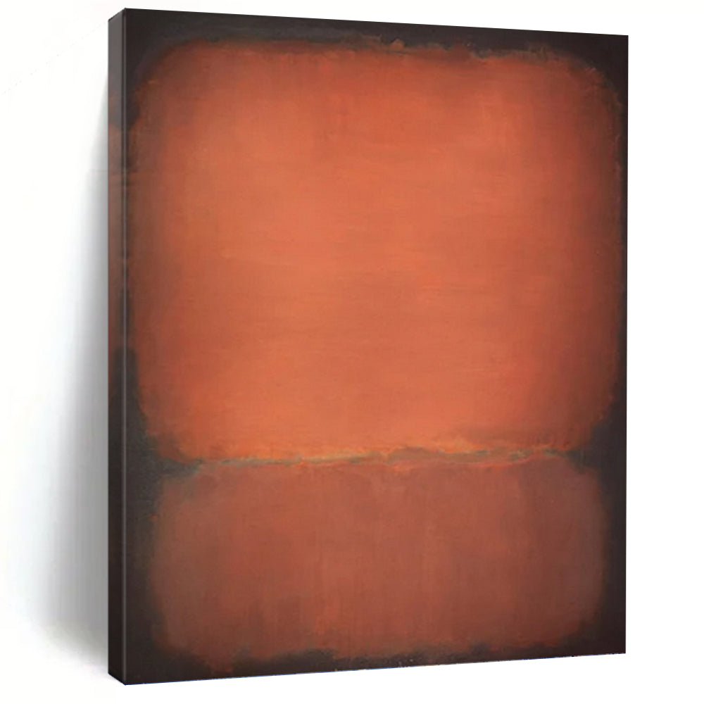 “Red - Black Abstract” - Abstract, Bold - Styled Painting On Canvas PT1613