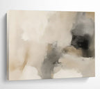 “Beige - Grey Abstract Mist” Abstract Painting On Canvas DKS239