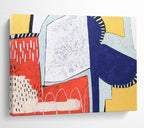 “Colorful Geometric Abstract” - Geometric Abstract Painting DKS544