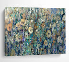 “Colorful Wildflower Field” - Impressionistic Oil Painting On Canvas DKS897