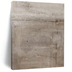 Beige Textured, "Warm Simplicity" – Textured Abstract Painting On Canvas PS0980