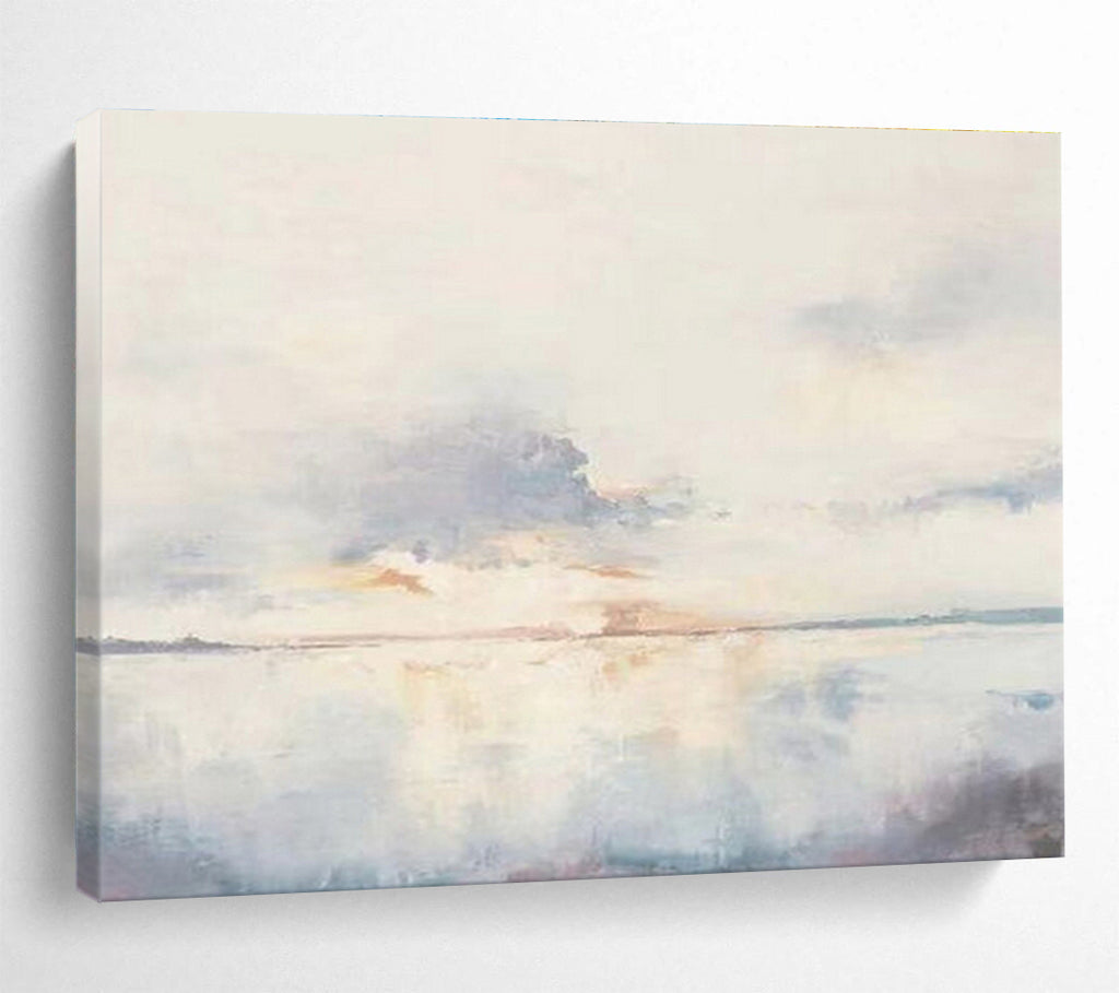 “Ethereal Dusk” - Dreamy Landscape Painting On Canvas DKS415