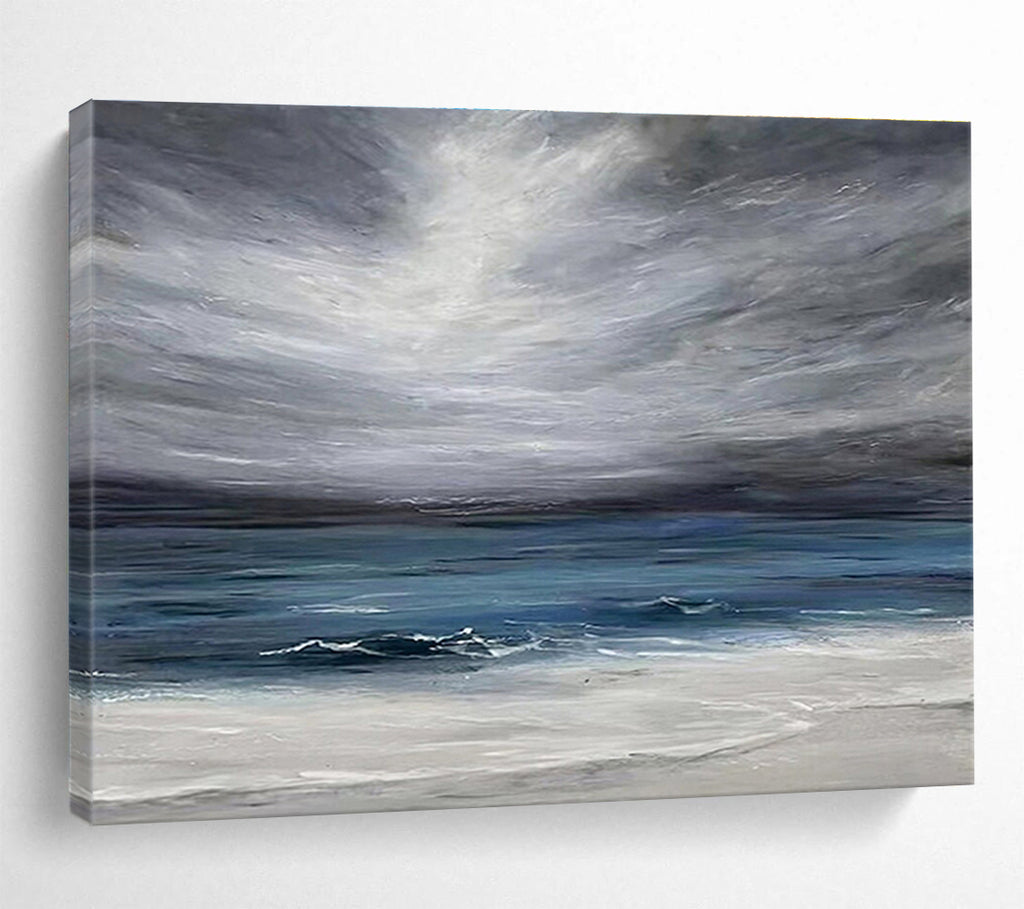 “Stormy Sea” Landscape Painting DKS215