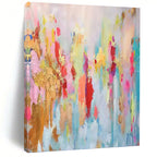 “Colorful Abstract” - Abstract Expressionist Painting On Canvas PT1340