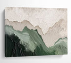“Layered Mountain Peaks” - Abstract Landscape - Painting On Canvas PT1750