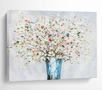 “Colorful Floral Bouquet” - Impasto Still - Life Painting On Canvas PT220