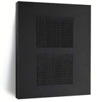 “Black - Gray Textured Minimalist” - Subtle Abstract Painting On Canvas PS0153