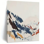 “Colorful Abstract Mountain” - Abstract, Landscape - Inspired Painting On Canvas PT1548