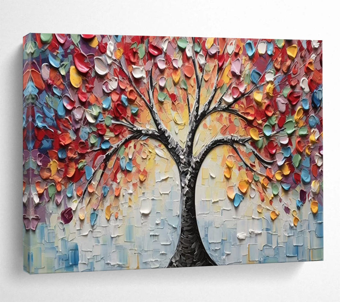 “Misty Forest Path Abstract” - Ethereal Landscape Painting On Canvas PT169