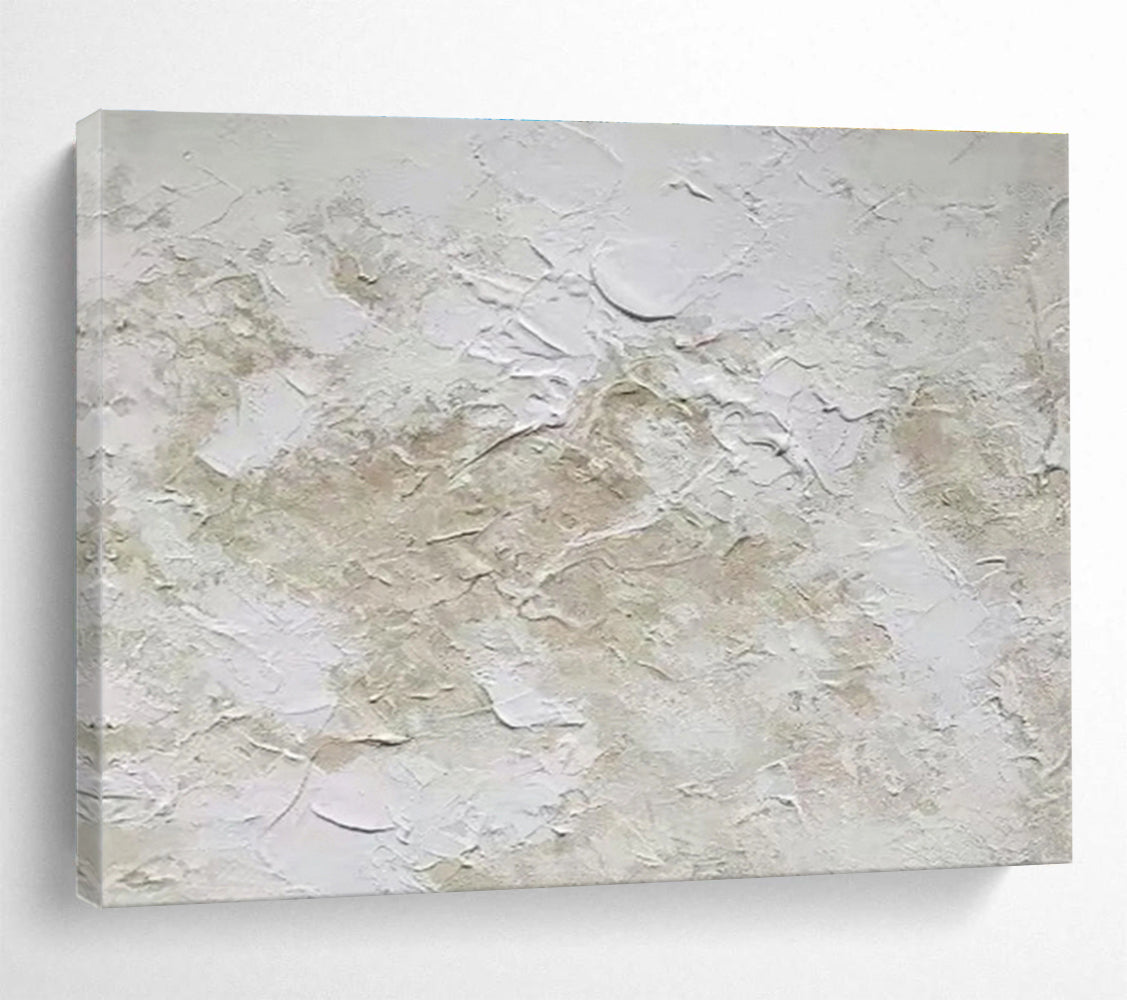 “Textured Neutral Abstract” - Textured Abstract Painting, Ideal for Spa & Bedroom DKS596