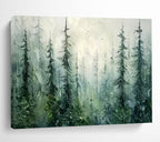 “Crashing Wave Textures” - Acrylic Painting, Seascape PT1600