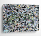 “Vibrant Drip Art Mosaic” - Pollock - Inspired Abstract Painting On Canvas PT1590