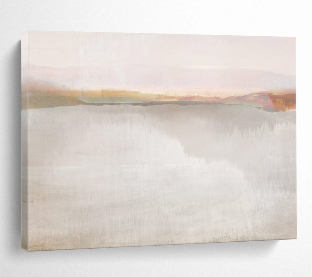 “Black, White, and Red Minimalist Abstract” - Geometric Abstract Painting On Canvas PT120