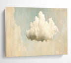 “Fluffy Cloud & Sky Voids” - Minimalist Sky - Painting On Canvas PT1698