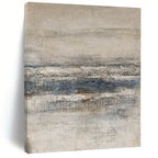 “Neutral Tones Textured Abstract” - Subtle Abstract Painting On Canvas PS0099