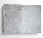“Gray Textured Minimalism” - Minimalist Abstract Painting On Canvas DKS848
