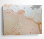 “Textured Blush Tones” Abstract Painting On Canvas DKS186