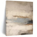 “Soft Neutral Blends” - Neutral Tones Abstract Minimalist Painting On Canvas PS0705