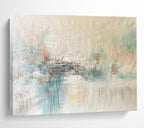 “Soft Tones Abstract Calm” Abstract Painting On Canvas DKS290