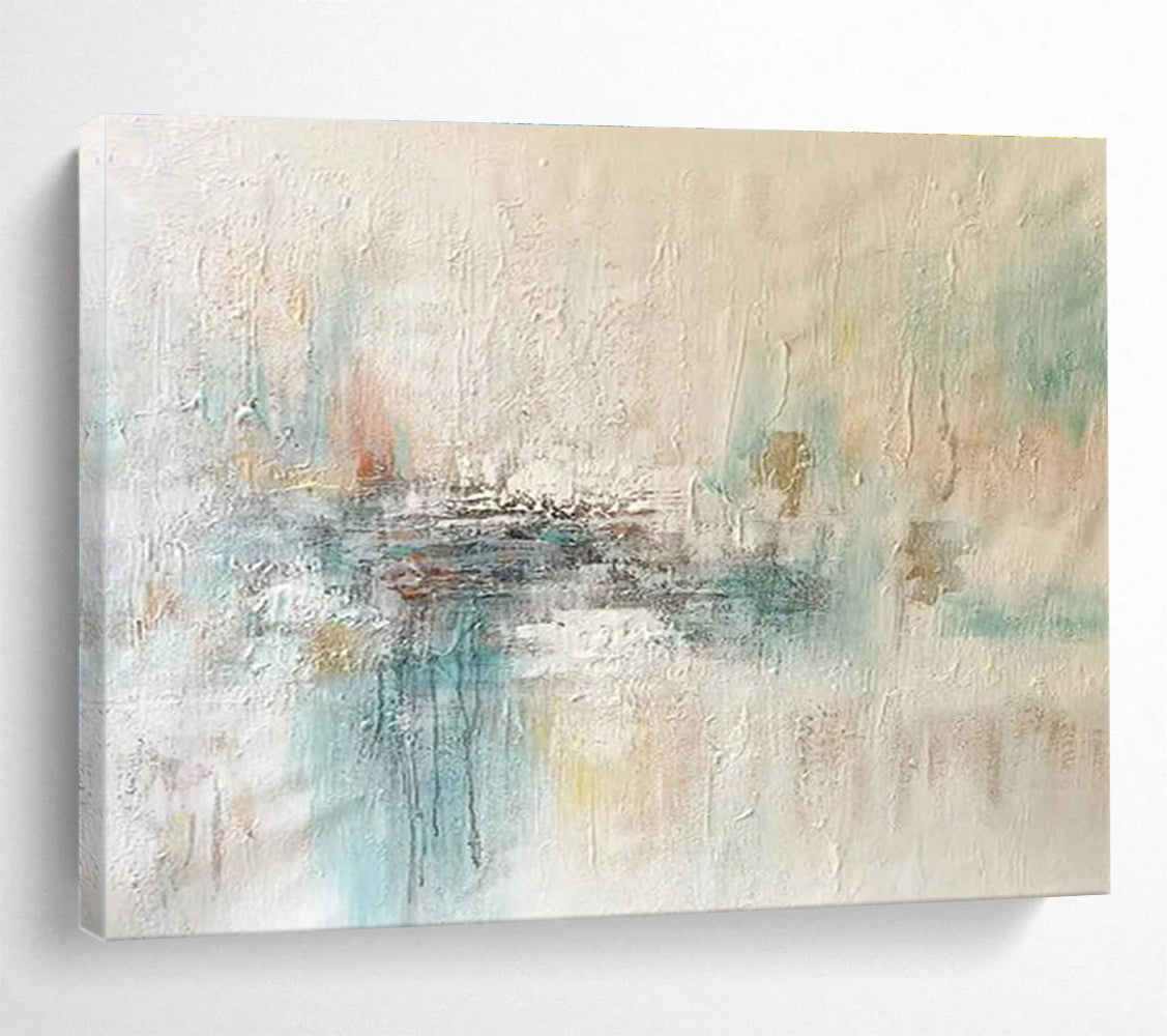 “Soft Tones Abstract Calm” Abstract Painting On Canvas DKS290