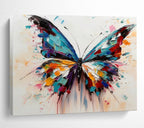 “Colorful Butterfly Wings” - Vibrant Color “Wings of Wonder” Painting On Canvas PT1642