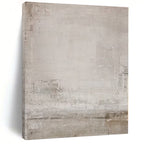 “Neutral - Toned Textured Abstract” - Subtle Abstract Painting On Canvas PS0104