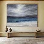 “Stormy Sea” Landscape Painting DKS215