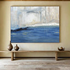 “Waterfall Abstract” - Nature - inspired Landscape Painting On Canvas DKS402
