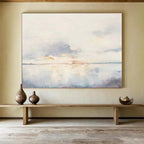 “Ethereal Dusk” - Dreamy Landscape Painting On Canvas DKS415