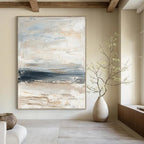 “Neutral Tones Abstract” - Calming Abstract Painting On Canvas DS298